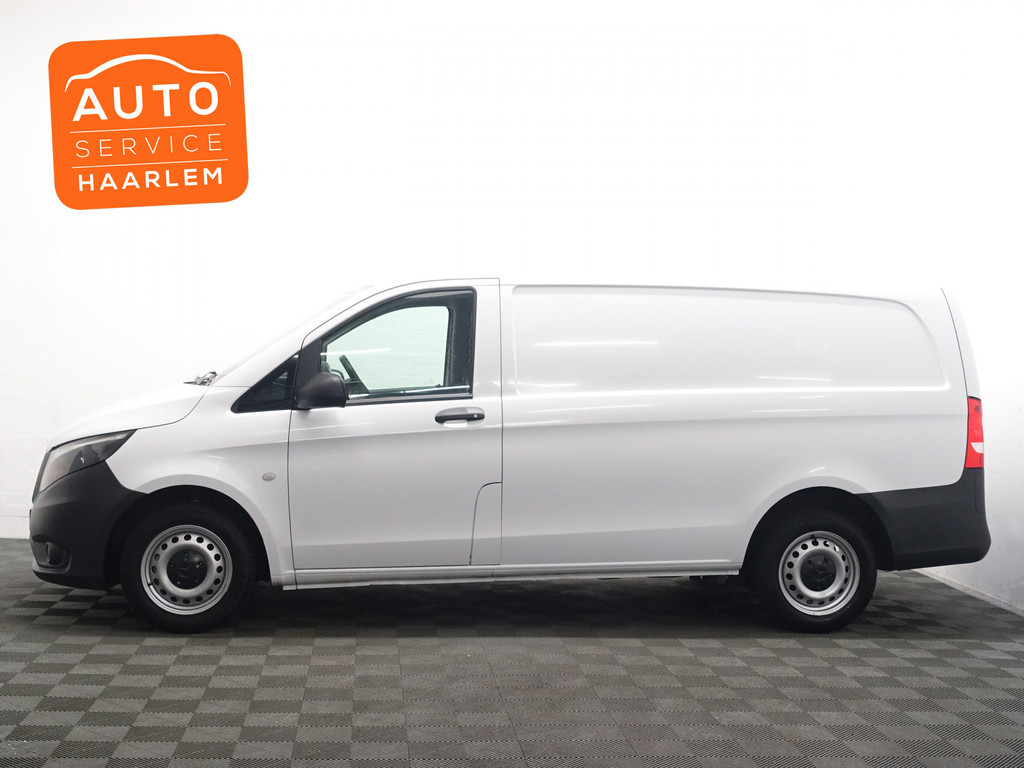 
Mercedes-Benz Vito 109 CDI Euro 6 Lang- Airco, Elek Pakket, 3 Pers, Achterklep, Grijs kenteken vol									