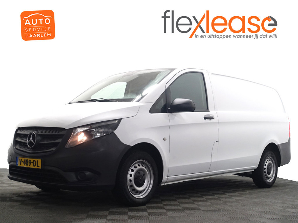 
Mercedes-Benz Vito 109 CDI Euro 6 Lang- Airco, Elek Pakket, 3 Pers, Achterklep, Grijs kenteken vol									