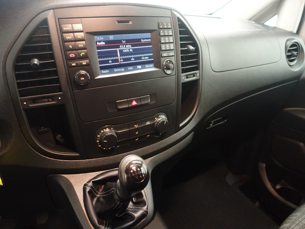 
Mercedes-Benz Vito 109 CDI Functional Extra Lang L3H1 – Navi, Cruise, Airco, Grijs Kenteken vol									