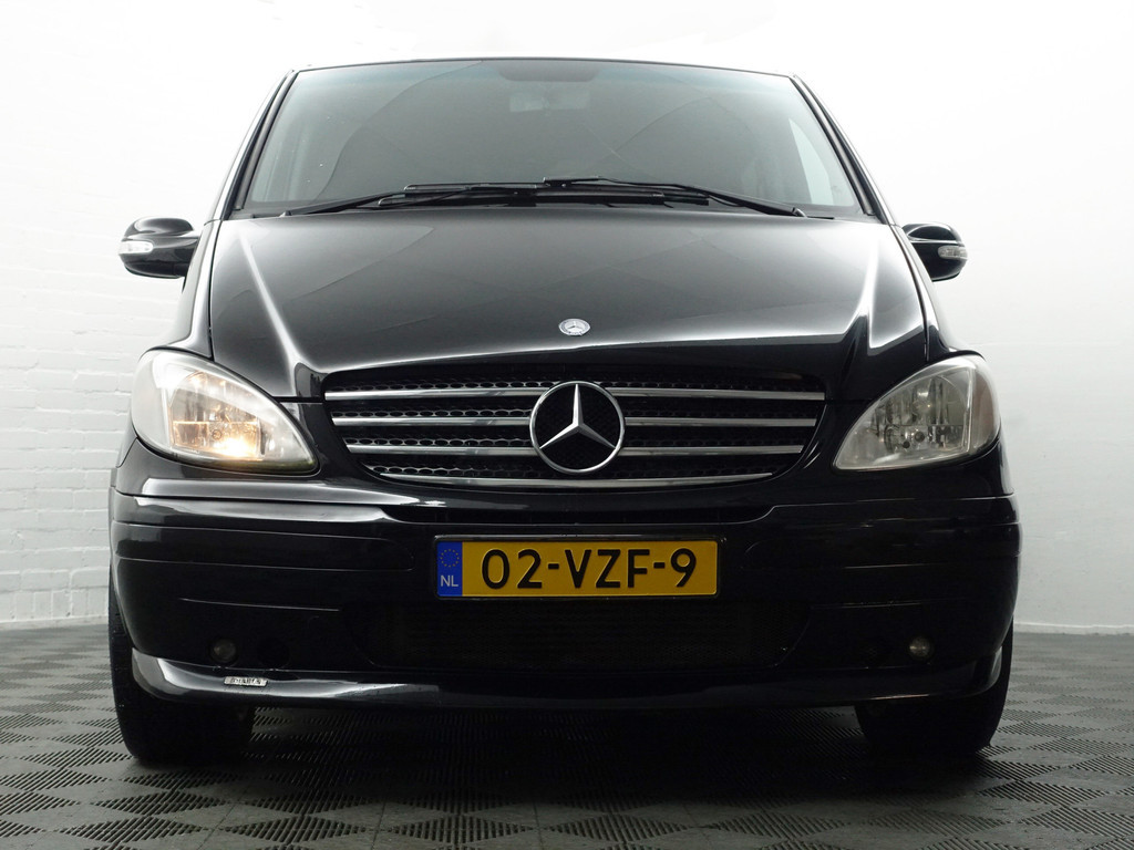
Mercedes-Benz Vito 120 V6 CDI 320 Lang Orgineel Brabus Aut- Dubbele Cabine, 5/6 Pers, Leder, Cruise, Clima, Sidebars, Gestoffeerd vol									