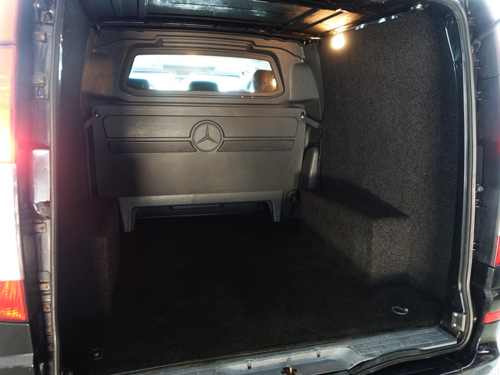 
Mercedes-Benz Vito 120 V6 CDI 320 Lang Orgineel Brabus Aut- Dubbele Cabine, 5/6 Pers, Leder, Cruise, Clima, Sidebars, Gestoffeerd vol									