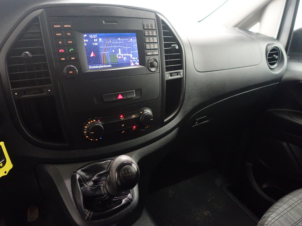 
Mercedes-Benz Vito 111 CDI Euro 6 Lang L2 – Navi, Airco, Elek Pakket, Inrichting, Trekhaak, Grijs Kenteken vol									