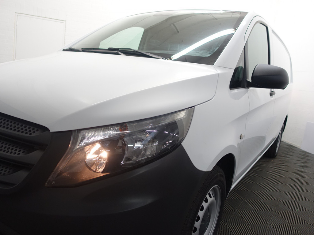 
Mercedes-Benz Vito 111 CDI Euro 6 Lang L2 – Navi, Airco, Elek Pakket, Inrichting, Trekhaak, Grijs Kenteken vol									