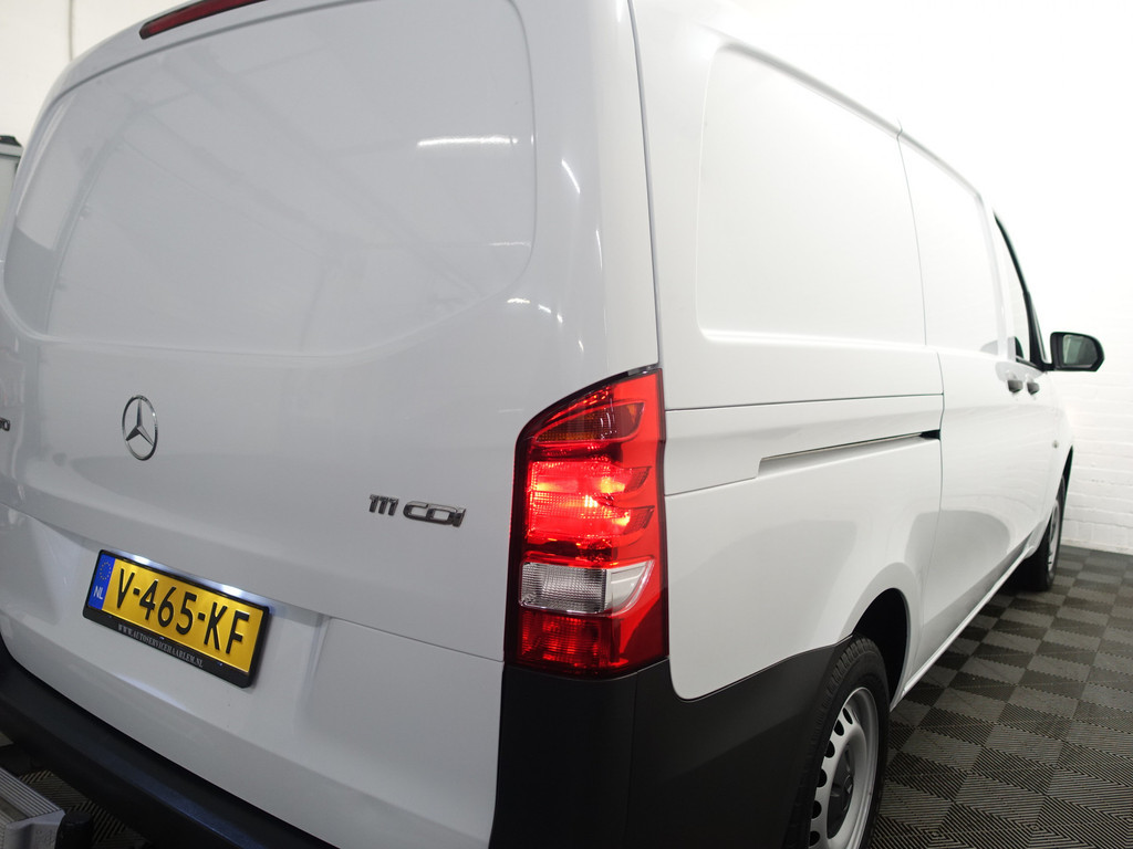 
Mercedes-Benz Vito 111 CDI Euro 6 Lang L2 – Navi, Airco, Elek Pakket, Inrichting, Trekhaak, Grijs Kenteken vol									