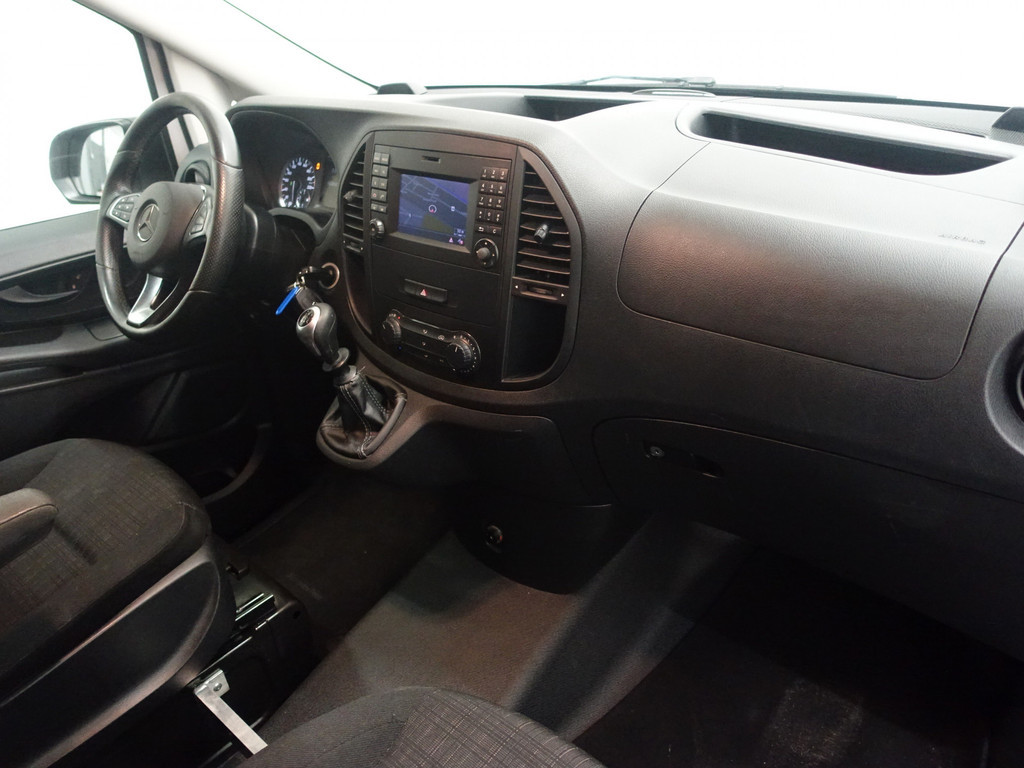 
Mercedes-Benz Vito 111 CDI Lang L2- Park Assist, Trekhaak, Navi, Clima, Cruise, Grijs Kenteken vol									