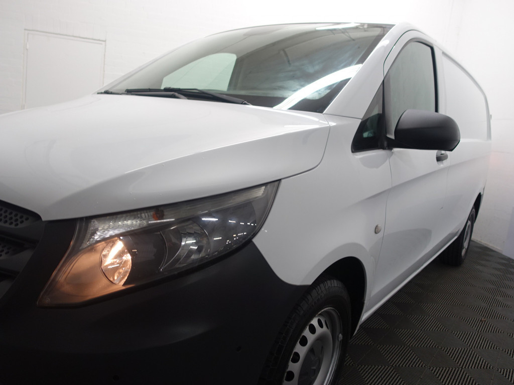 
Mercedes-Benz Vito 111 CDI Lang L2- Park Assist, Trekhaak, Navi, Clima, Cruise, Grijs Kenteken vol									