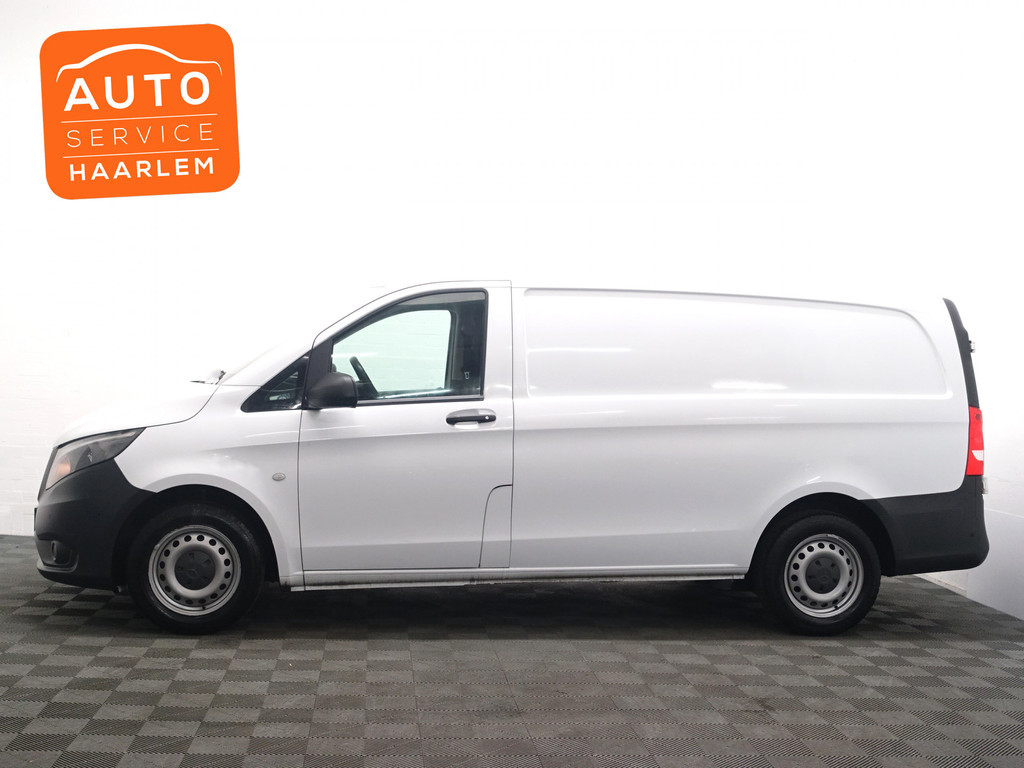 
Mercedes-Benz Vito 111 CDI Lang L2- Park Assist, Trekhaak, Navi, Clima, Cruise, Grijs Kenteken vol									