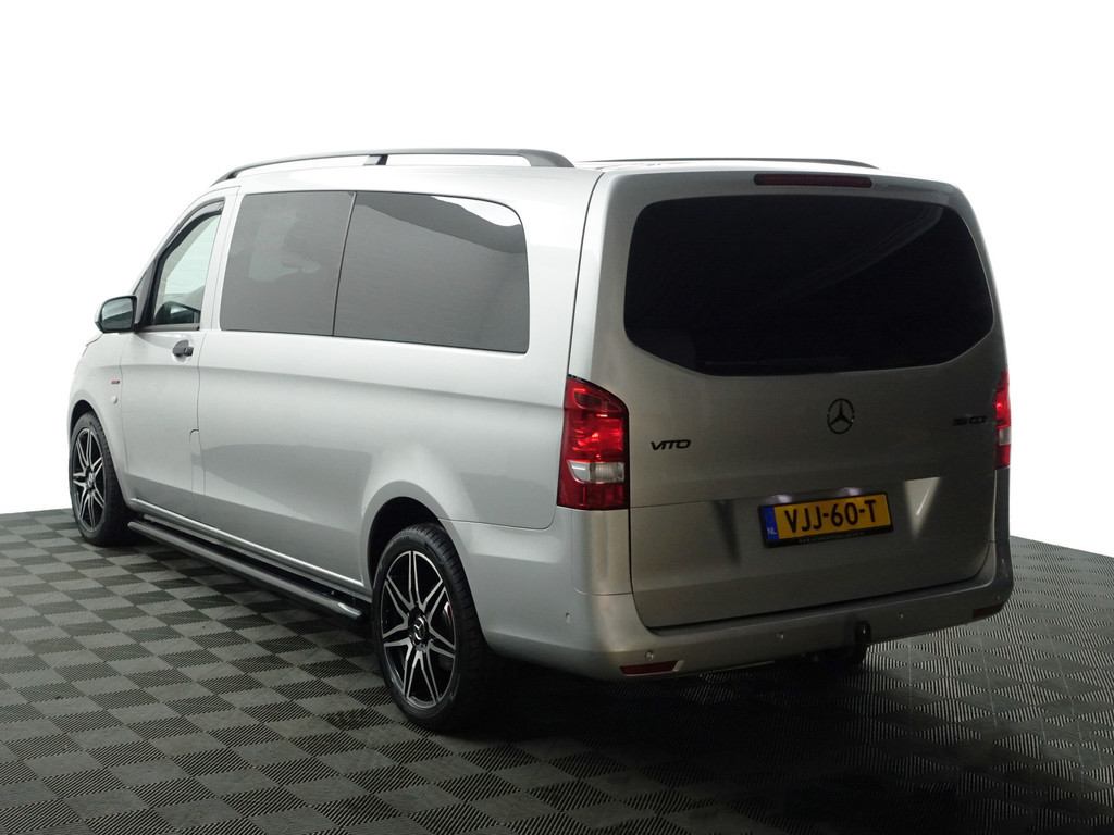 
Mercedes-Benz Vito 116 CDI Extra Lang AMG Night Edition Aut- Dubbele Cabine, 6 Pers, Xenon Led Matrix, Dynamic Select, Cruise, Trekhaak vol									