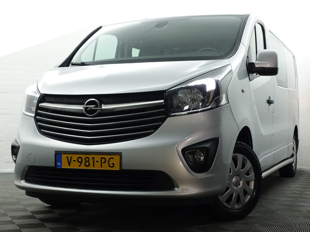 
Opel Vivaro 1.6 CDTI Euro 6 L2 Sport- Dubbele Cabine, 6 Pers, Led, Camera, Navi, Cruise, Sidebars vol									