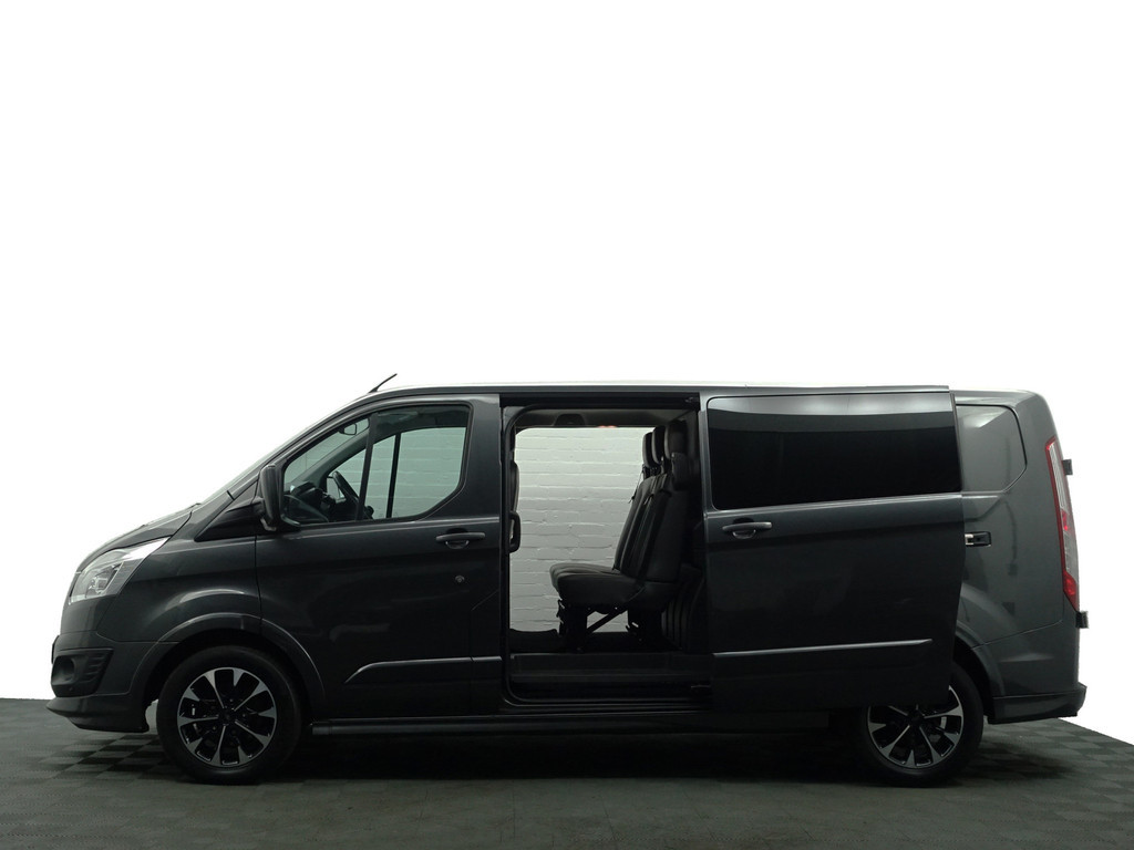 
Ford Transit Custom 290 2.0 TDCI Euro 6 L2 Sport- Dubbele Cabine, 2x Schuifdeur, 5/6 Pers, Camera, Elek Interieur, Park Assist, Stoelverwarming vol									