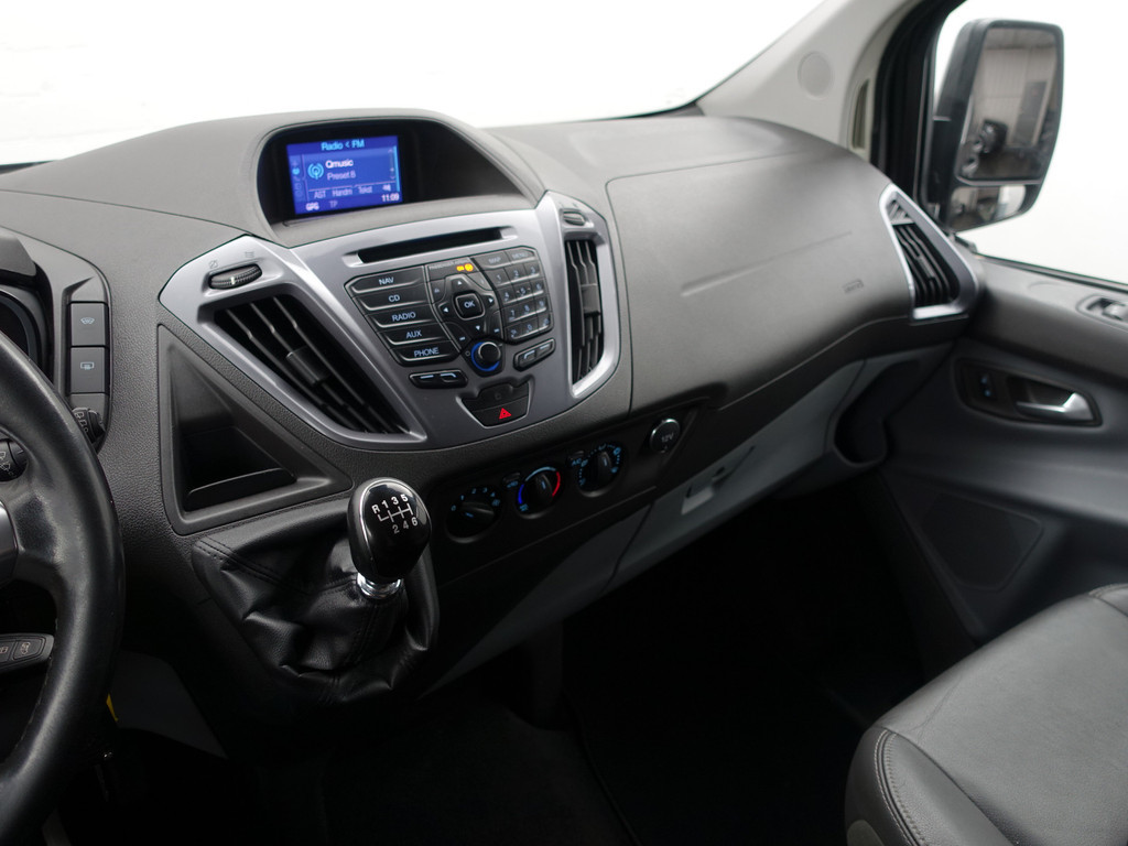 
Ford Transit Custom 290 2.0 TDCI Euro 6 L2 Sport- Dubbele Cabine, 2x Schuifdeur, 5/6 Pers, Camera, Elek Interieur, Park Assist, Stoelverwarming vol									