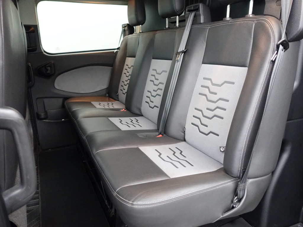 
Ford Transit Custom 290 2.0 TDCI Euro 6 L2 Sport- Dubbele Cabine, 2x Schuifdeur, 5/6 Pers, Camera, Elek Interieur, Park Assist, Stoelverwarming vol									