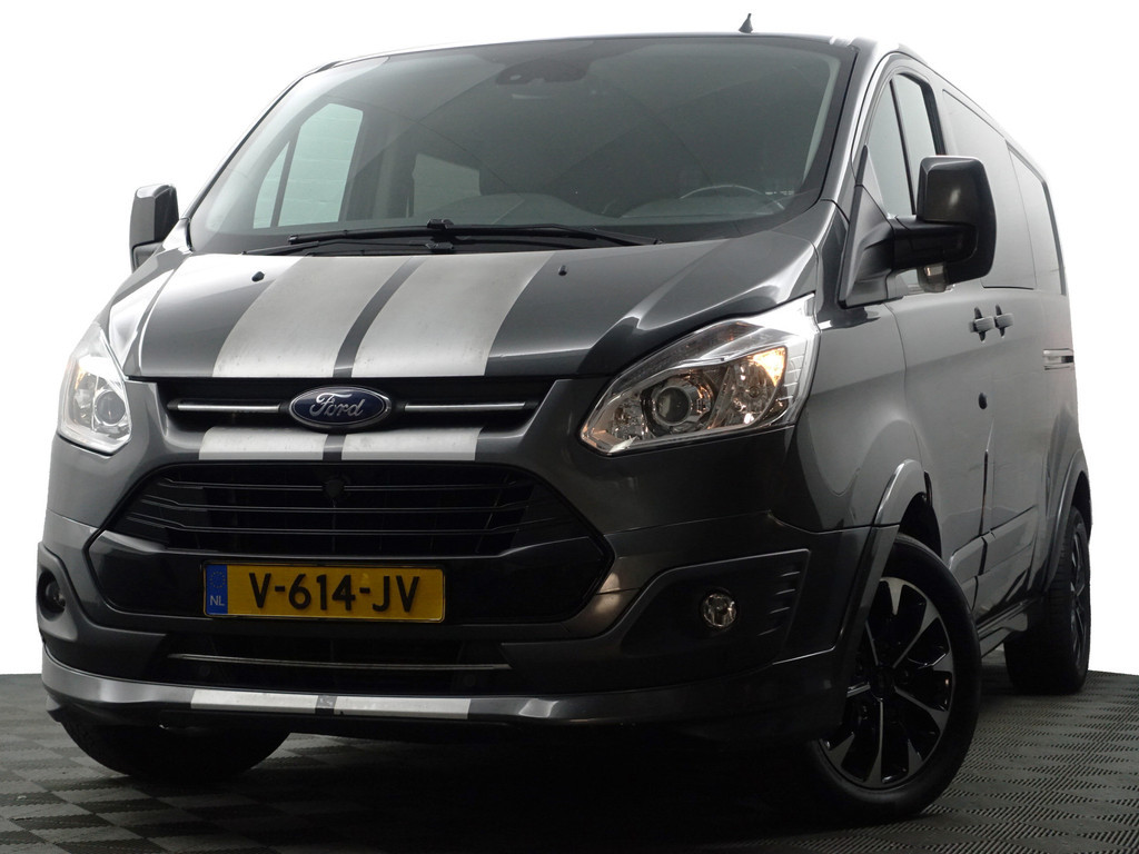 
Ford Transit Custom 290 2.0 TDCI Euro 6 L2 Sport- Dubbele Cabine, 2x Schuifdeur, 5/6 Pers, Camera, Elek Interieur, Park Assist, Stoelverwarming vol									