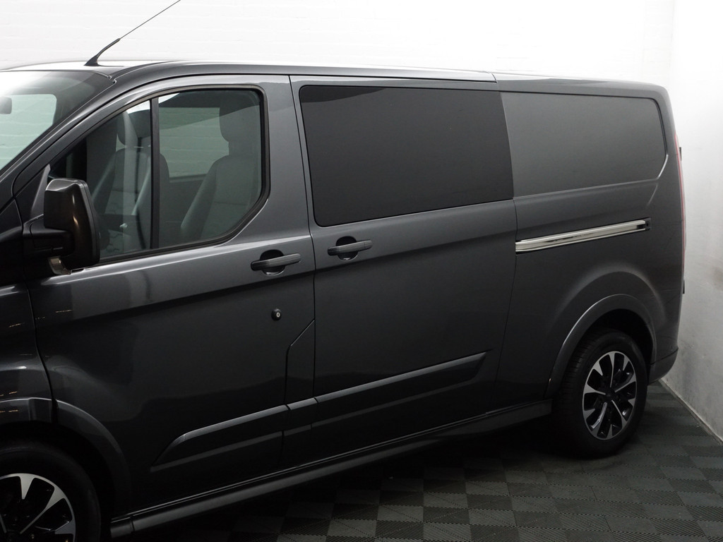 
Ford Transit Custom 290 2.0 TDCI Euro 6 L2 Sport- Dubbele Cabine, 2x Schuifdeur, 5/6 Pers, Camera, Elek Interieur, Park Assist, Stoelverwarming vol									