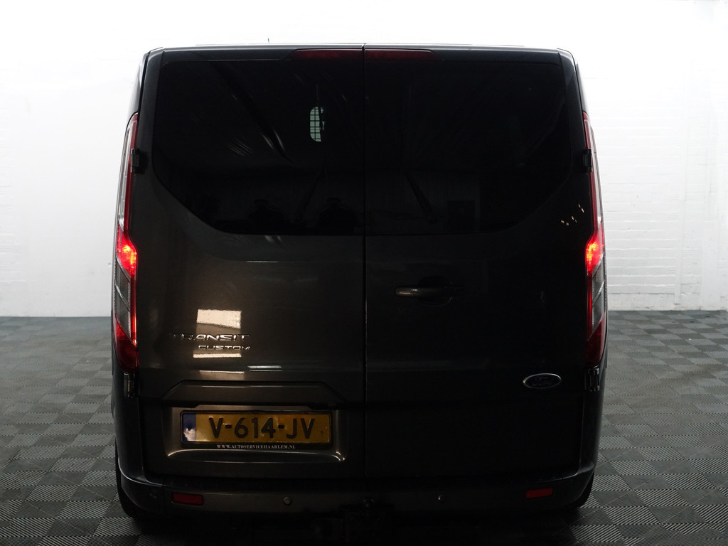
Ford Transit Custom 290 2.0 TDCI Euro 6 L2 Sport- Dubbele Cabine, 2x Schuifdeur, 5/6 Pers, Camera, Elek Interieur, Park Assist, Stoelverwarming vol									