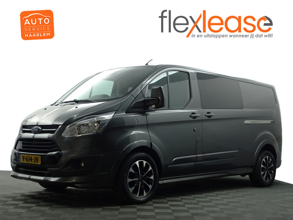 
Ford Transit Custom 290 2.0 TDCI Euro 6 L2 Sport- Dubbele Cabine, 2x Schuifdeur, 5/6 Pers, Camera, Elek Interieur, Park Assist, Stoelverwarming vol									