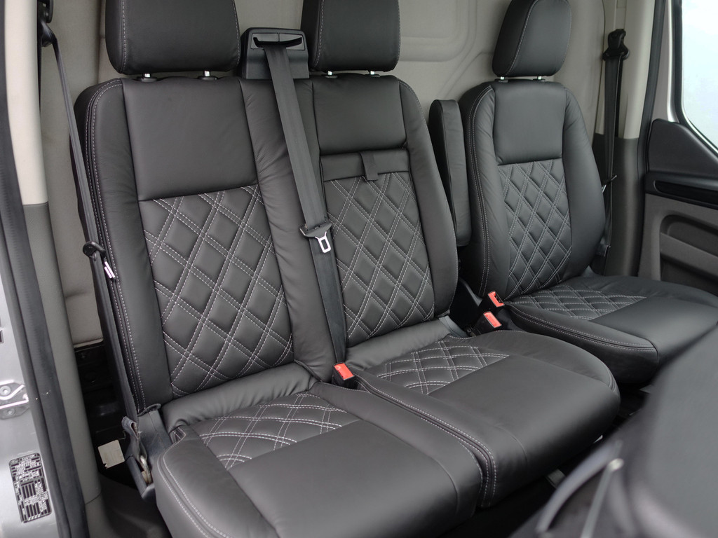 
Ford Transit Custom 280 2.0 TDCI Euro 6 ST-Line Aut- 3 Pers, Design Leder, Led, Camera, Lane Assist, CarPlay, Navi vol									