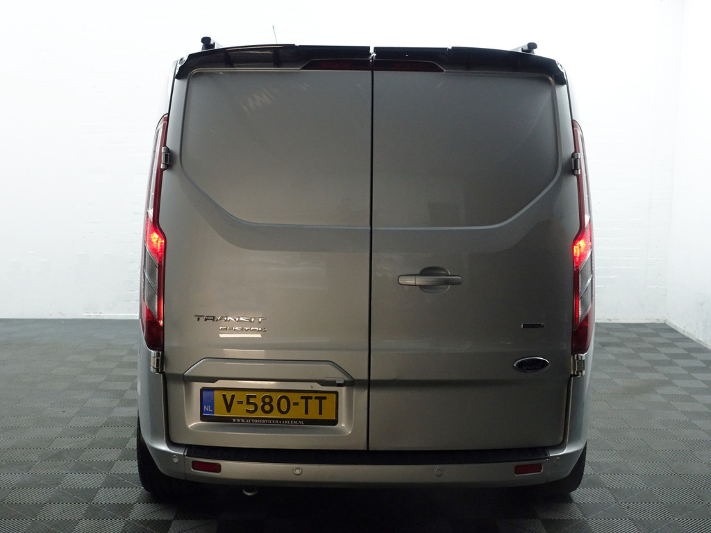 
Ford Transit Custom 280 2.0 TDCI Euro 6 ST-Line Aut- 3 Pers, Design Leder, Led, Camera, Lane Assist, CarPlay, Navi vol									