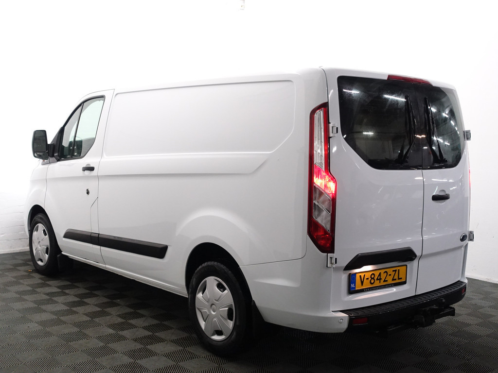 
Ford Transit Custom 320 2.0 TDCI Euro 6 Sportline- 3 Pers, Carplay, Navi, Park Assist, Cruise, Clima, Grijs Kenteken vol									
