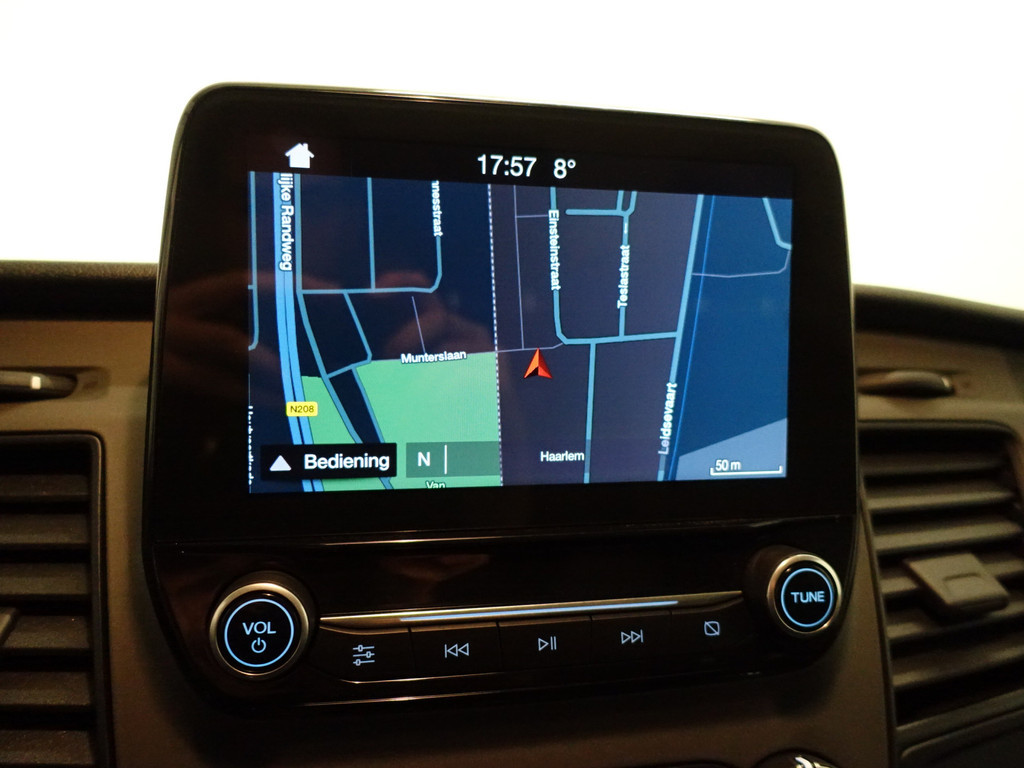 
Ford Transit Custom 320 2.0 TDCI Euro 6 Sportline- 3 Pers, Carplay, Navi, Park Assist, Cruise, Clima, Grijs Kenteken vol									