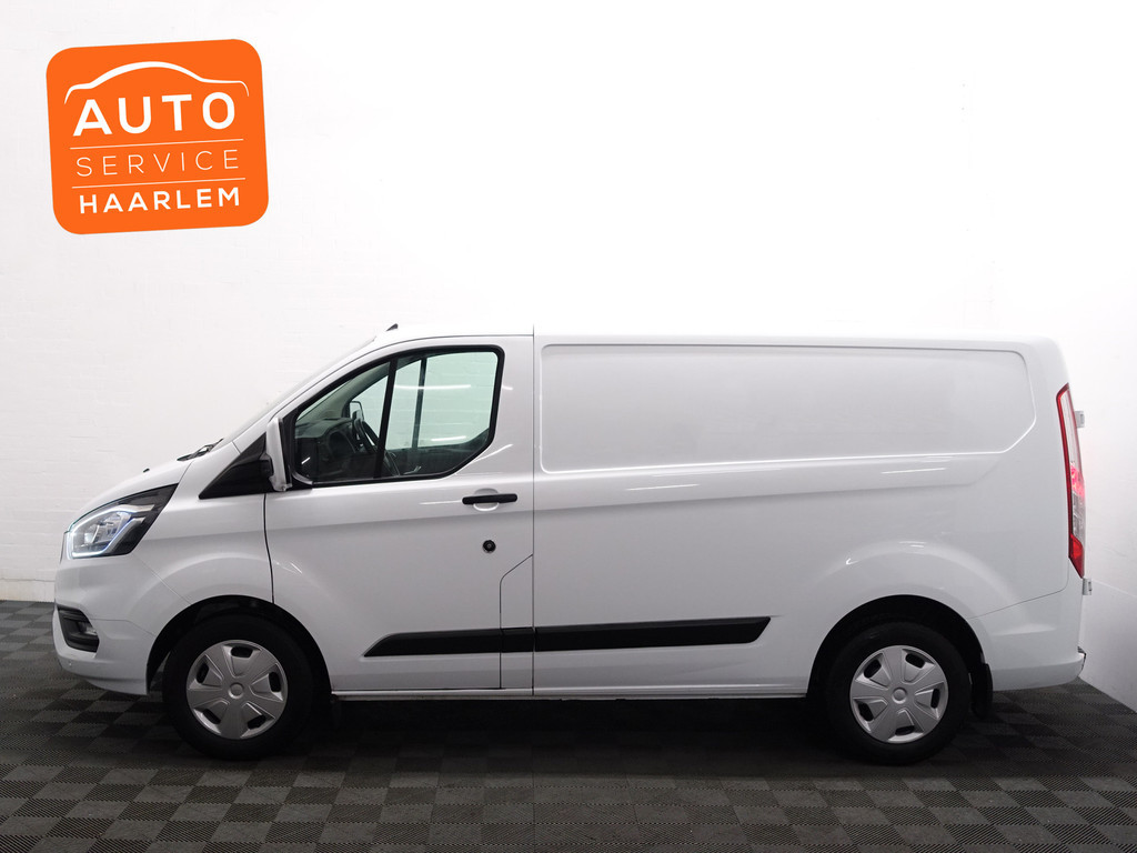 
Ford Transit Custom 320 2.0 TDCI Euro 6 Sportline- 3 Pers, Carplay, Navi, Park Assist, Cruise, Clima, Grijs Kenteken vol									