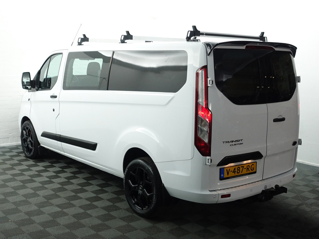 
Ford Transit Custom 300 2.0 TDCI Euro 6 L2 Sportline- Dubbele Cabine, 5/6 Pers, Xenon Led, Stoelverwarming, Clima, Mf Stuur vol									