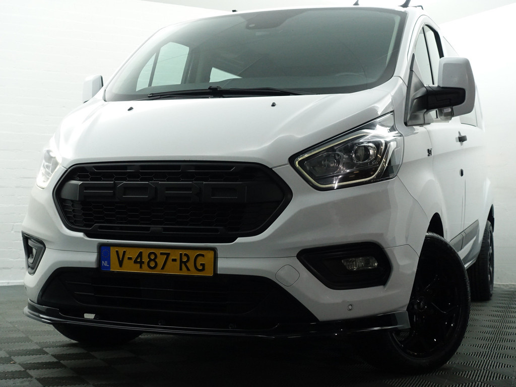 
Ford Transit Custom 300 2.0 TDCI Euro 6 L2 Sportline- Dubbele Cabine, 5/6 Pers, Xenon Led, Stoelverwarming, Clima, Mf Stuur vol									