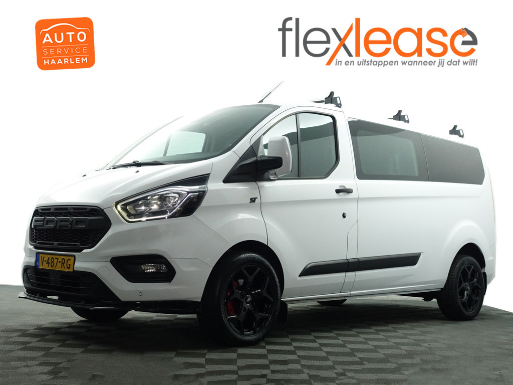 
Ford Transit Custom 300 2.0 TDCI Euro 6 L2 Sportline- Dubbele Cabine, 5/6 Pers, Xenon Led, Stoelverwarming, Clima, Mf Stuur vol									