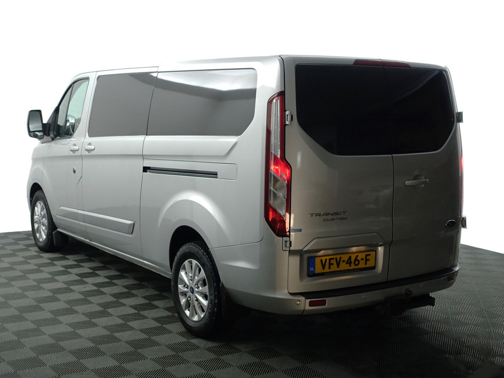 
Ford Transit Custom 300 2.0 TDCI Euro 6 L2 Sport Aut- 3 Pers, 2x Schuifdeur, Ada Cruise, Xenon Led, Stoelverwarming, Carplay, Camera vol									
