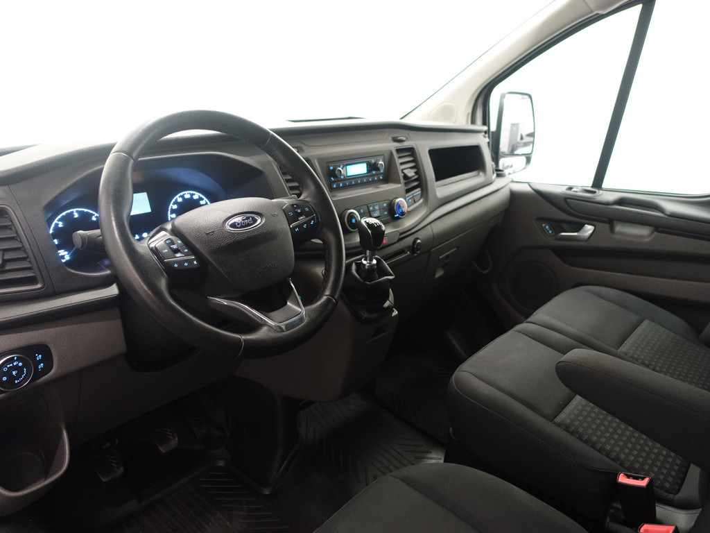 
Ford Transit Custom 280 2.0 TDCI Euro 6 Sportline- 3 Pers, Clima, Led, Cruise, Bluetooth, Drive select, Grijs kenteken vol									
