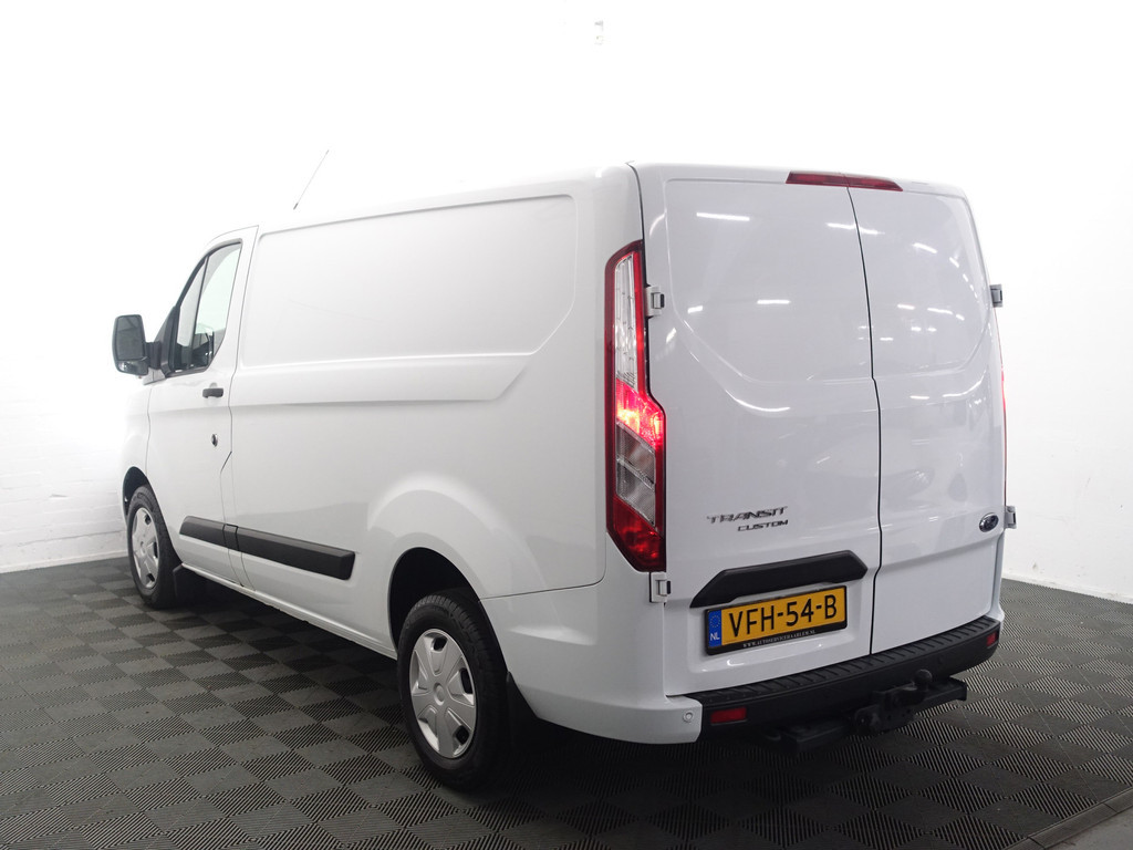 
Ford Transit Custom 280 2.0 TDCI Euro 6 Sportline- 3 Pers, Clima, Led, Cruise, Bluetooth, Drive select, Grijs kenteken vol									