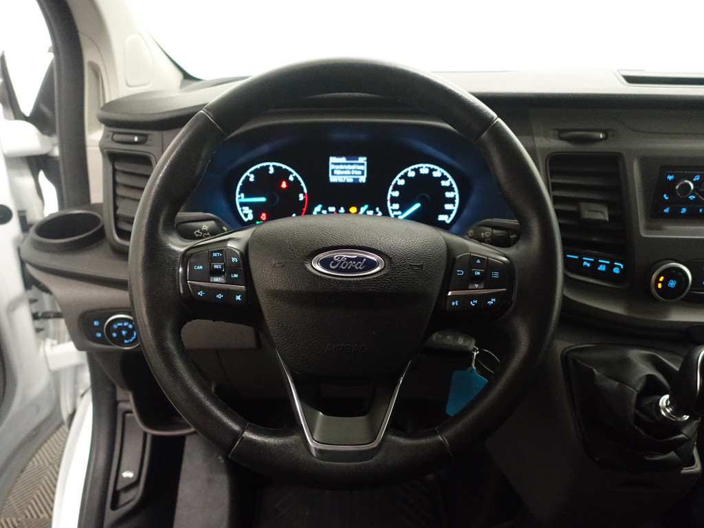 
Ford Transit Custom 280 2.0 TDCI Euro 6 Sportline- 3 Pers, Clima, Led, Cruise, Bluetooth, Drive select, Grijs kenteken vol									