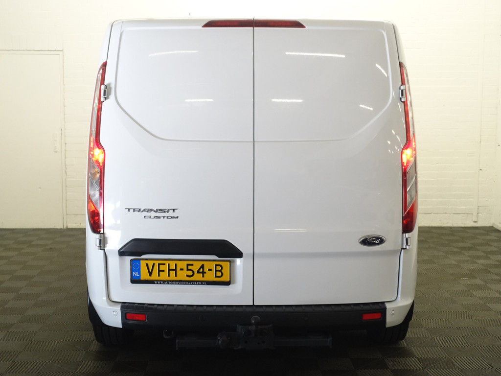 
Ford Transit Custom 280 2.0 TDCI Euro 6 Sportline- 3 Pers, Clima, Led, Cruise, Bluetooth, Drive select, Grijs kenteken vol									