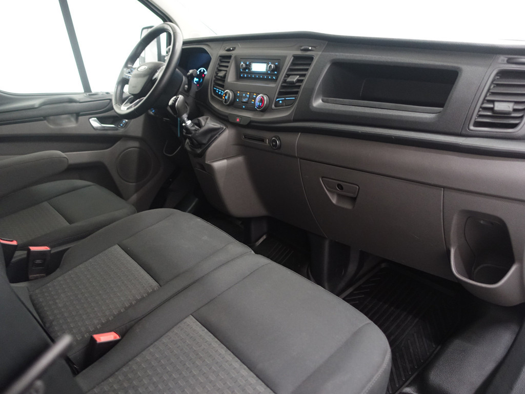 
Ford Transit Custom 280 2.0 TDCI Euro 6 Sportline- 3 Pers, Clima, Led, Cruise, Bluetooth, Drive select, Grijs kenteken vol									