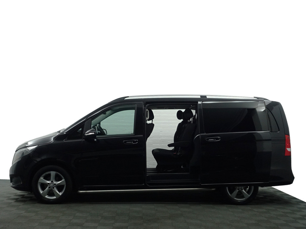 
Mercedes-Benz V-Klasse 200d Euro 6 Lang Avantgarde Aut- Dubbel Cabine, Camera, 2x Schuifdeur, Sidebars, Park Assist vol									