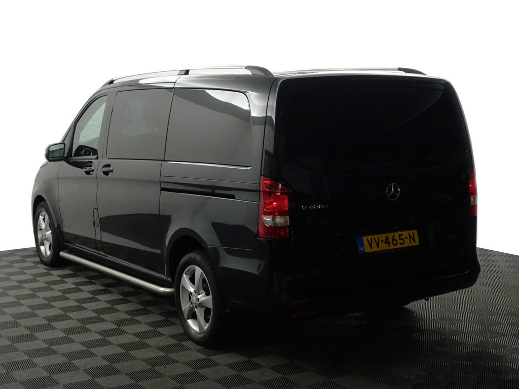 
Mercedes-Benz V-Klasse 200d Euro 6 Lang Avantgarde Aut- Dubbel Cabine, Camera, 2x Schuifdeur, Sidebars, Park Assist vol									