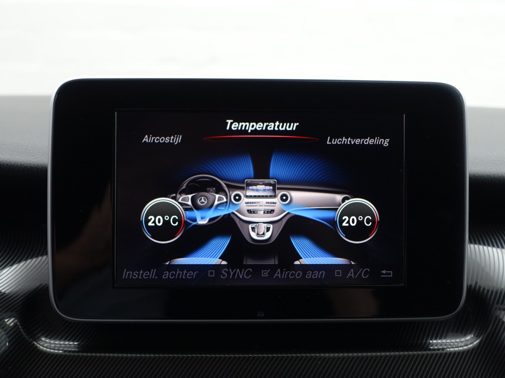 
Mercedes-Benz V-Klasse 200d Euro 6 Lang Avantgarde Aut- Dubbel Cabine, Camera, 2x Schuifdeur, Sidebars, Park Assist vol									