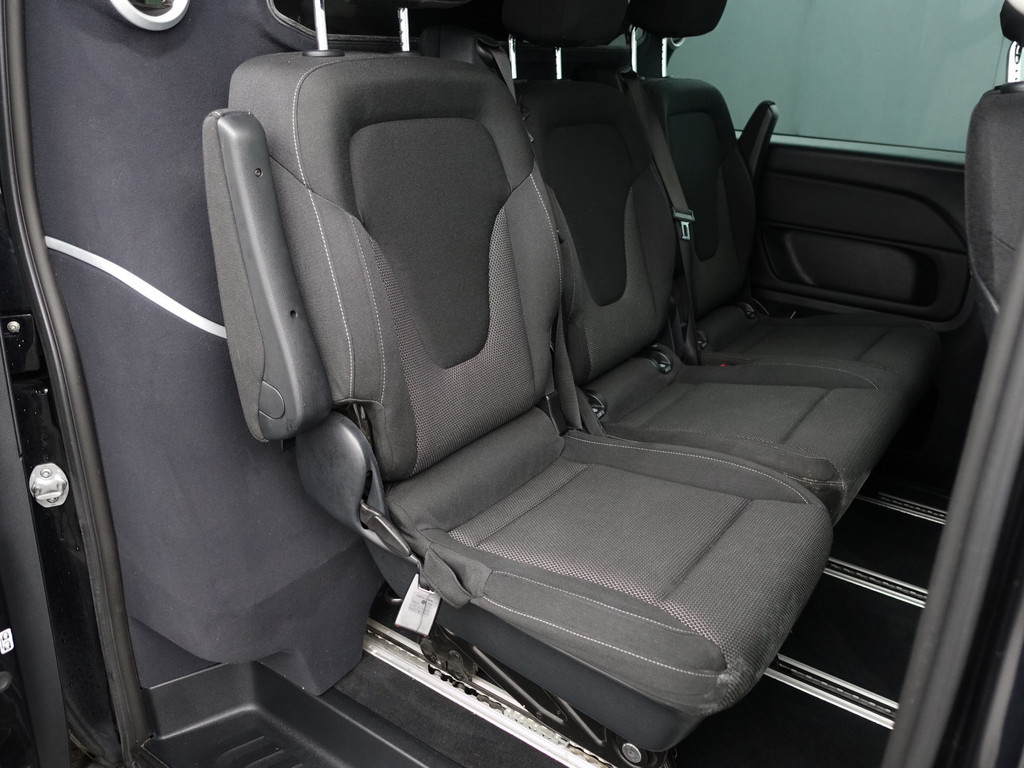 
Mercedes-Benz V-Klasse 200d Euro 6 Lang Avantgarde Aut- Dubbel Cabine, Camera, 2x Schuifdeur, Sidebars, Park Assist vol									