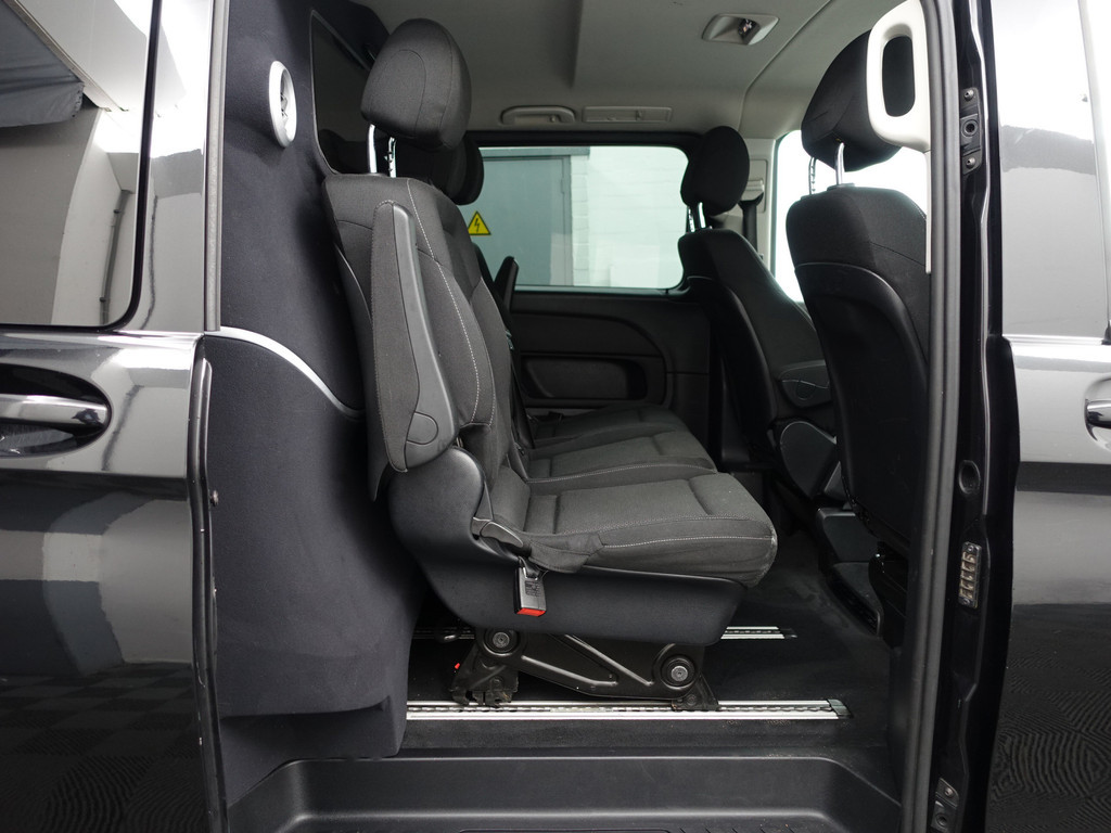 
Mercedes-Benz V-Klasse 200d Euro 6 Lang Avantgarde Aut- Dubbel Cabine, Camera, 2x Schuifdeur, Sidebars, Park Assist vol									