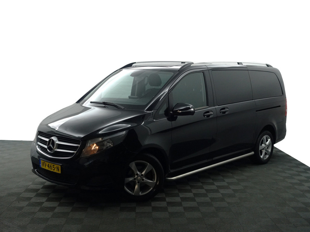 
Mercedes-Benz V-Klasse 200d Euro 6 Lang Avantgarde Aut- Dubbel Cabine, Camera, 2x Schuifdeur, Sidebars, Park Assist vol									