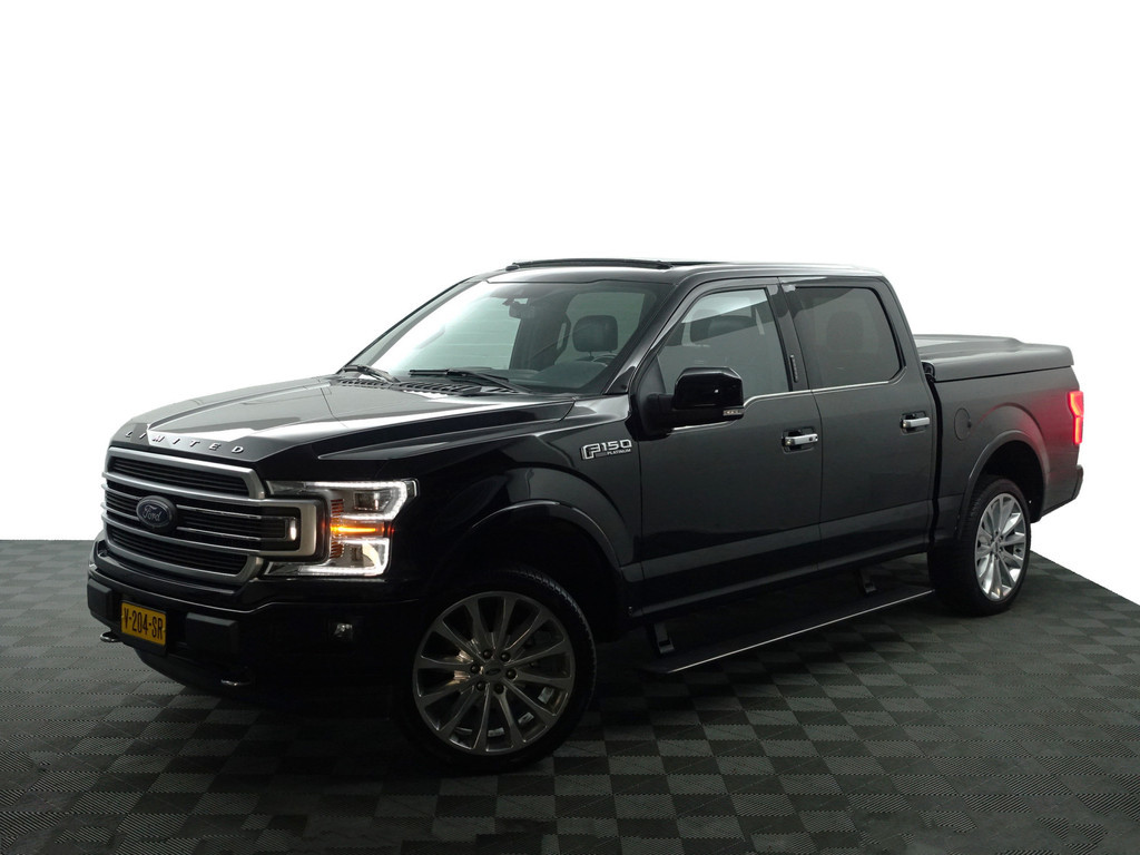 
Ford USA F-150 3.5 V6 SuperCrew Lobo Limited Aut- Dubbele Cabine, LPG, Stoel Massage, Panodak, Bang Olufsen, 360 Camera, Stoelventilatie vol									