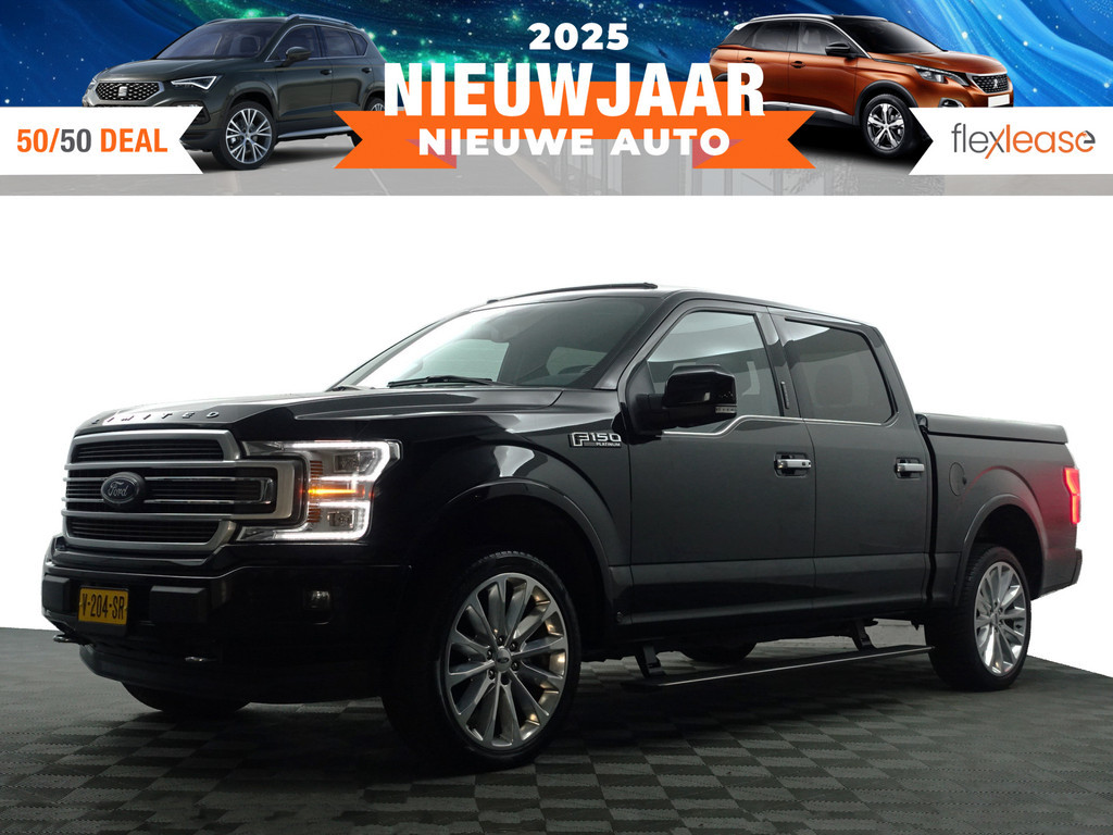 
Ford USA F-150 3.5 V6 SuperCrew Lobo Limited Aut- Dubbele Cabine, LPG, Stoel Massage, Panodak, Bang Olufsen, 360 Camera, Stoelventilatie vol									