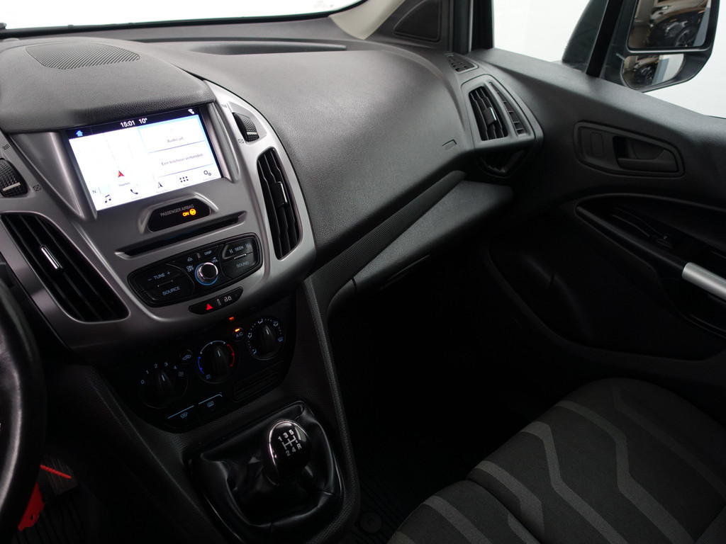 
Ford Transit Connect 1.5 TDCI Euro 6 L2 Sportline- 3 Pers, Camera, Navi, Clima, Cruise, Grijs Kenteken vol									