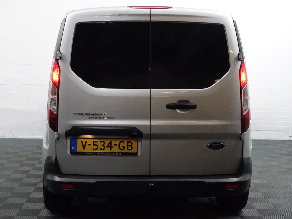 
Ford Transit Connect 1.5 TDCI Euro 6 L2 Sportline- 3 Pers, Camera, Navi, Clima, Cruise, Grijs Kenteken vol									