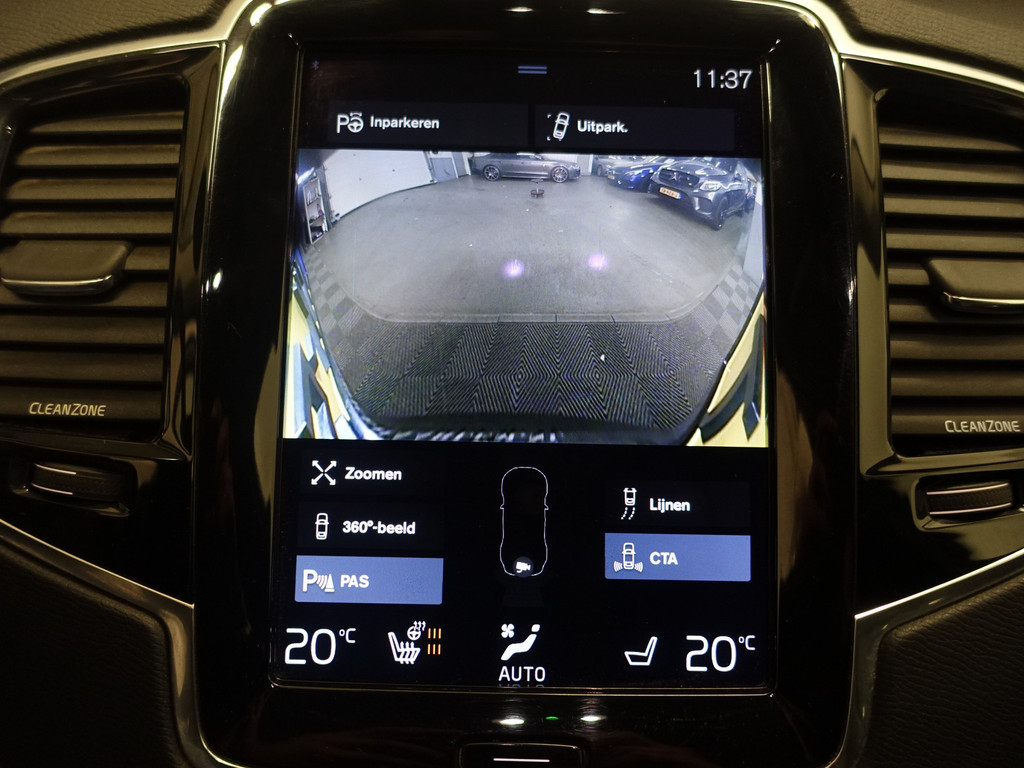 
Volvo XC90 2.0 D5 Euro 6 4WD R-Design Aut- 360 Camera, Xenon Led, Navi, Memory, Sport Leder, Grijs Kenteken vol									