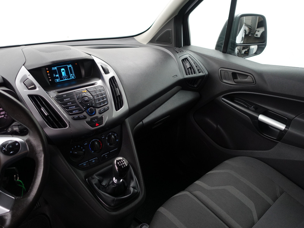 
Ford Transit Connect 1.5 TDCI Euro 6 L2 Trend- 3 Pers, Park Assist, Clima, Cruise, Grijs kenteken vol									