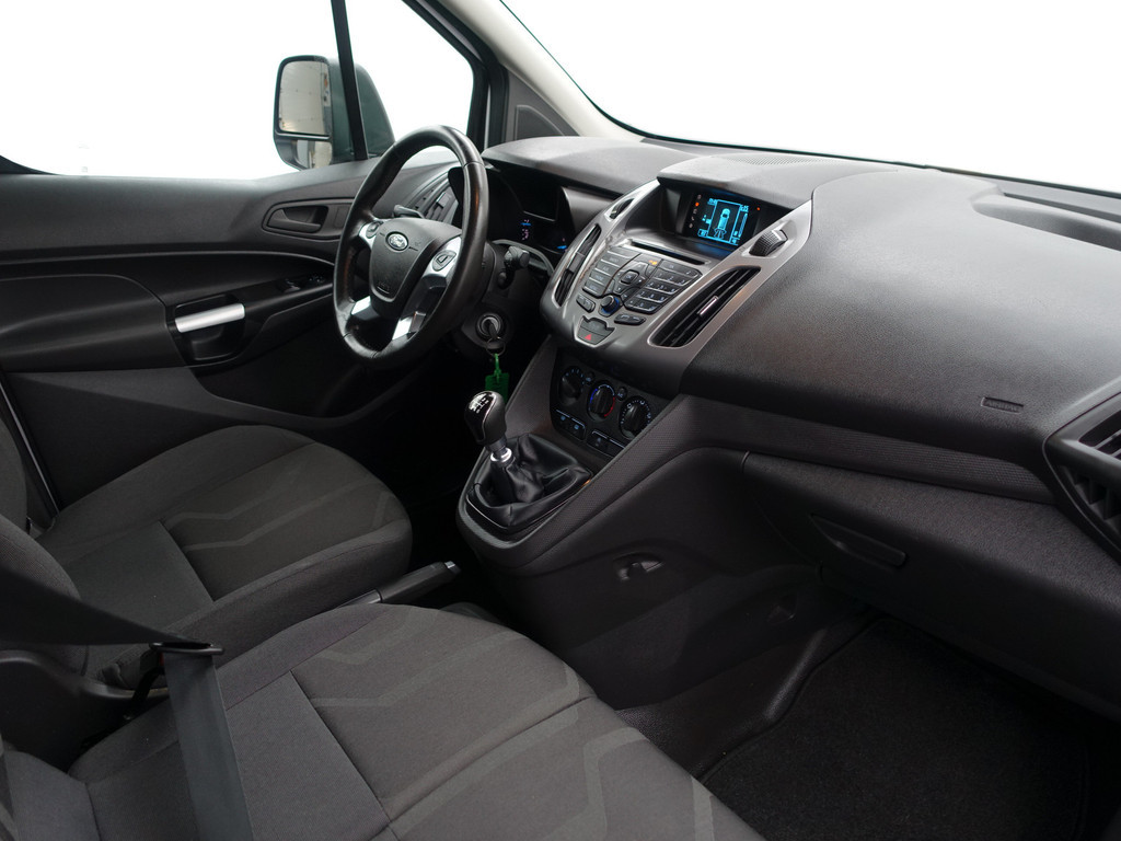 
Ford Transit Connect 1.5 TDCI Euro 6 L2 Trend- 3 Pers, Park Assist, Clima, Cruise, Grijs kenteken vol									