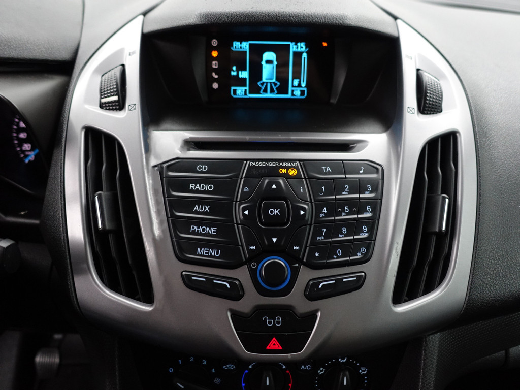 
Ford Transit Connect 1.5 TDCI Euro 6 L2 Trend- 3 Pers, Park Assist, Clima, Cruise, Grijs kenteken vol									