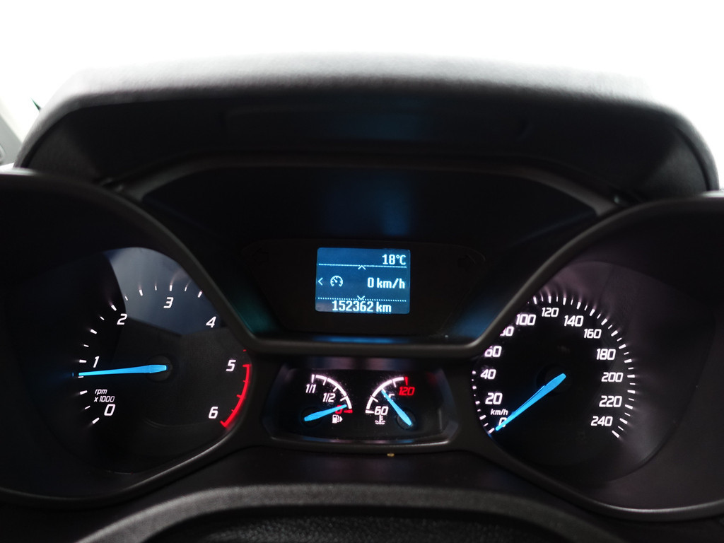 
Ford Transit Connect 1.5 TDCI Euro 6 L2 Trend- 3 Pers, Park Assist, Clima, Cruise, Grijs kenteken vol									