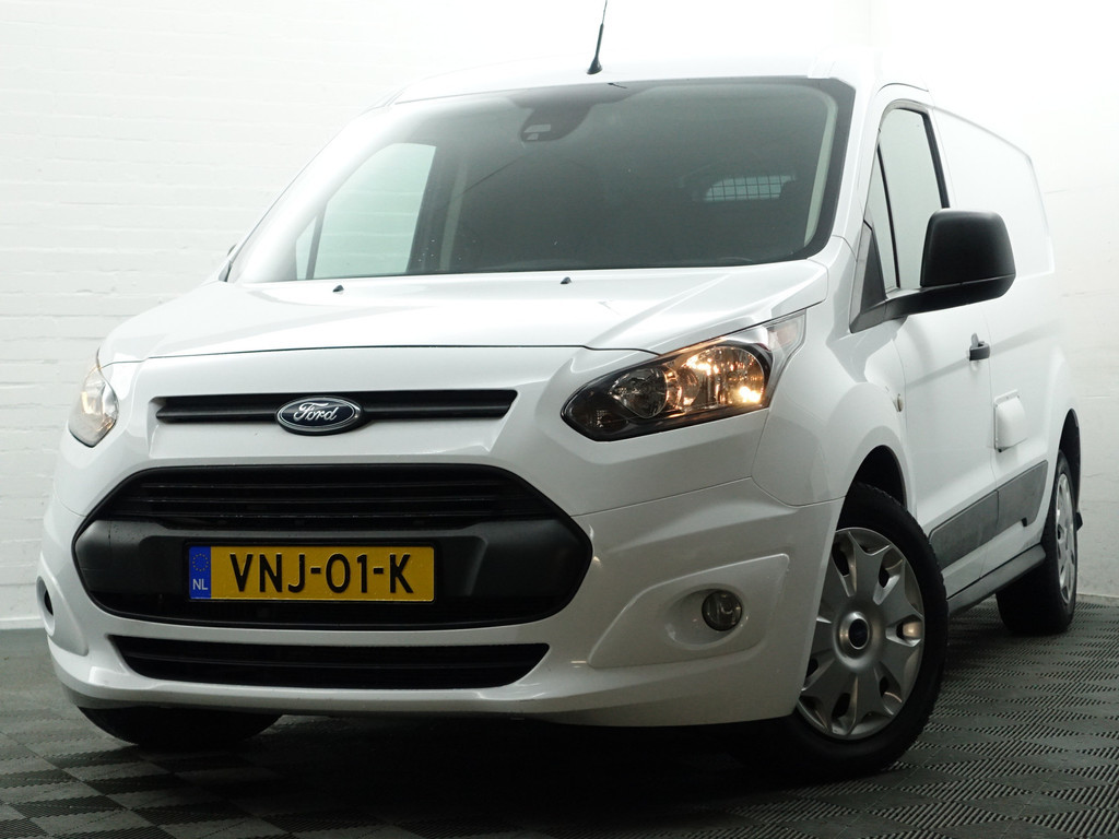 
Ford Transit Connect 1.5 TDCI Euro 6 L2 Trend- 3 Pers, Park Assist, Clima, Cruise, Grijs kenteken vol									
